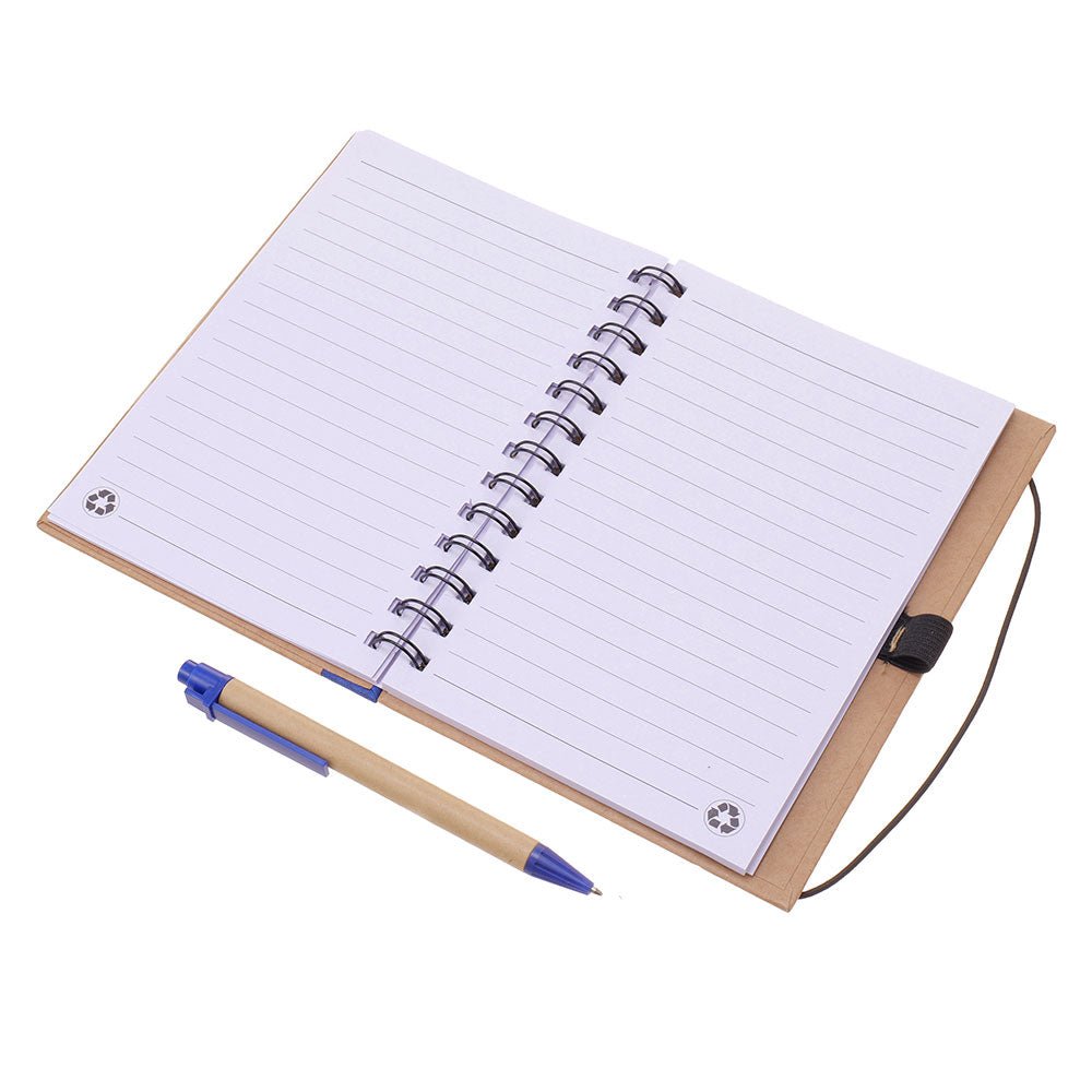 Agenda cu calculator si pix 13x18 NB646415 - Green Print