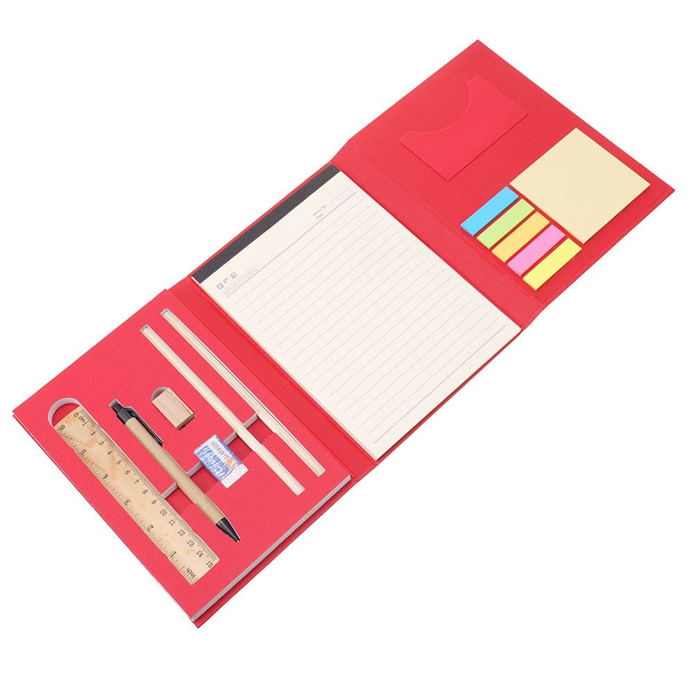 Agenda set complet ESSENTIALS A5 NB324512 - Green Print