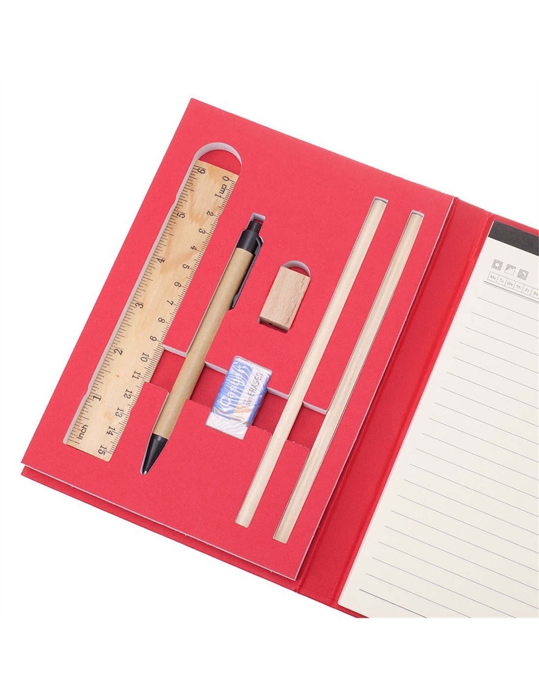 Agenda set complet ESSENTIALS A5 NB324512 - Green Print