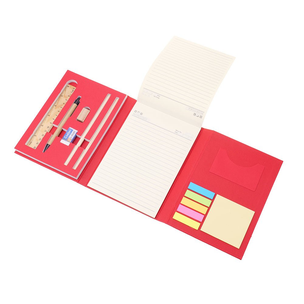 Agenda set complet ESSENTIALS A5 NB324512 - Green Print