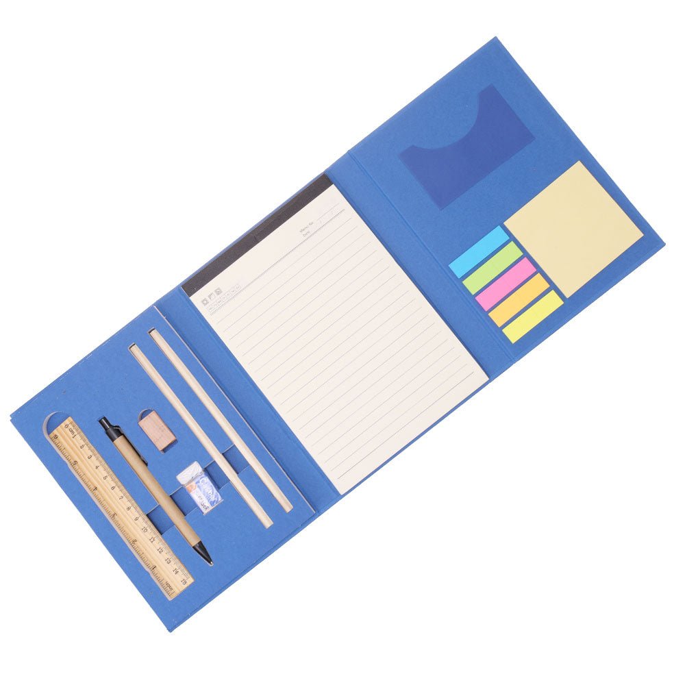 Agenda set complet ESSENTIALS A5 NB324516 - Green Print