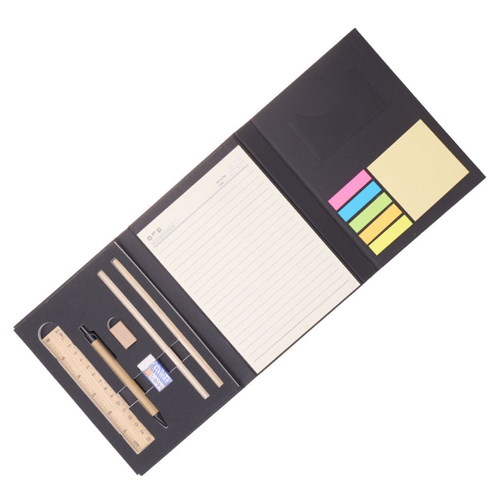 Agenda set complet ESSENTIALS A5 NB324519 - Green Print