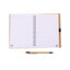 Agenda cu pix RECYCLE 13x18 NB320619 - Green Print