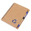 Agenda cu pix RECYCLE 13x18 NB320615 - Green Print