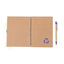Agenda cu pix RECYCLE 13x18 NB320615 - Green Print