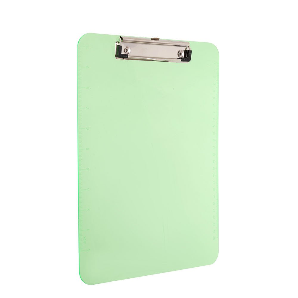 Clipboard din plastic transparent PH345117 - Green Print