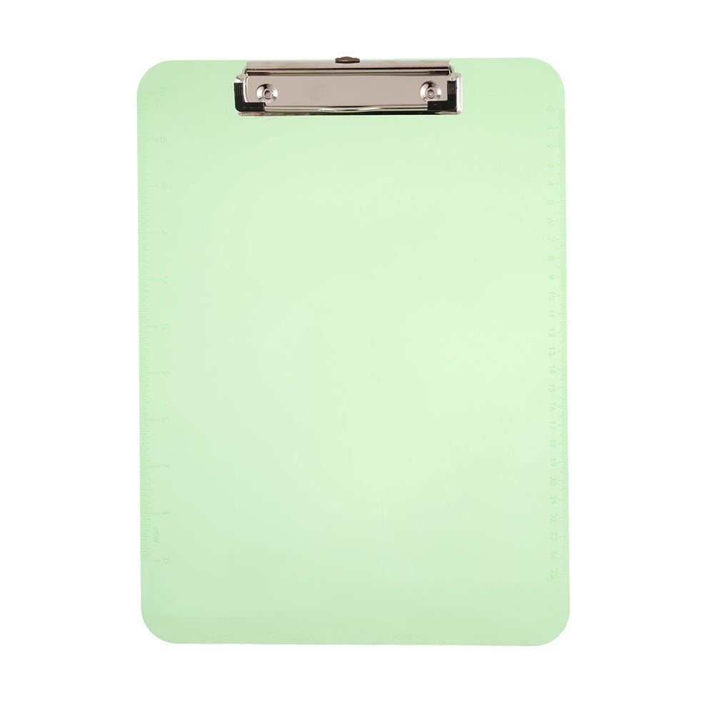 Clipboard din plastic transparent PH345117 - Green Print