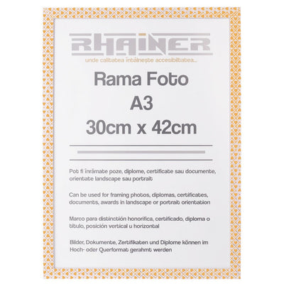 Rama foto Leon inimi aurii A3 FP086A344 - Green Print
