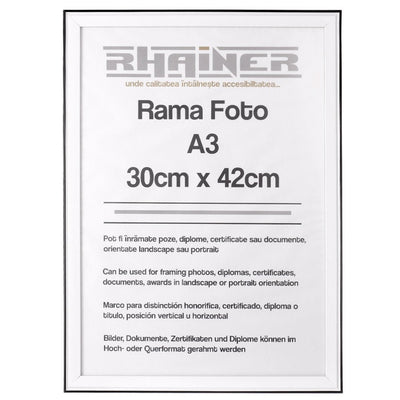 Rama foto Barcelona alb+negru A3 FP0941A319 - Green Print