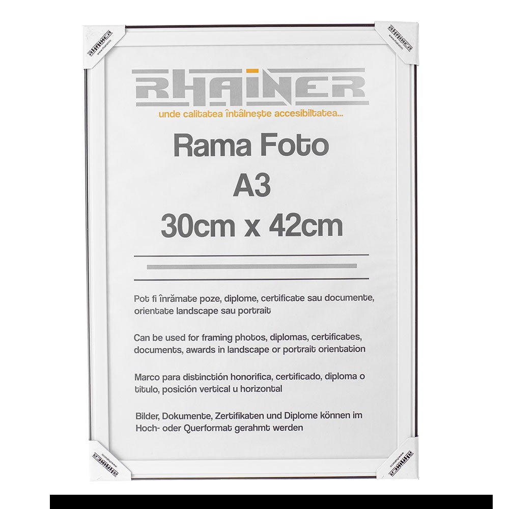 Rama foto Barcelona alb+negru A3 FP0941A319 - Green Print