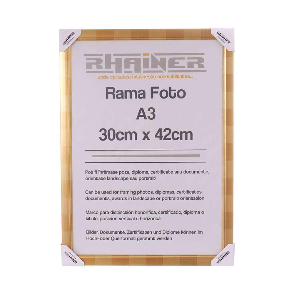 Rama foto Madrid auriu A3 FMA3-22 - Green Print