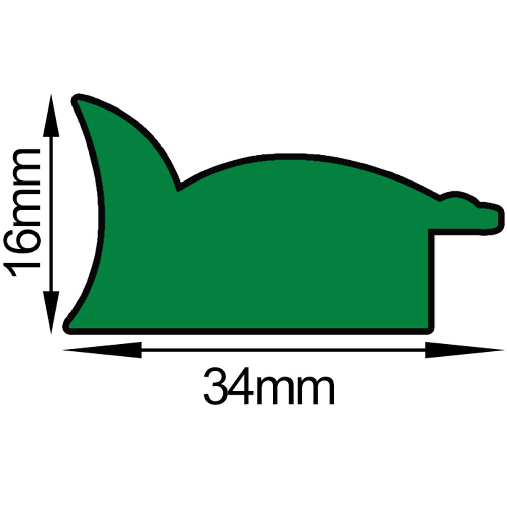 Rama foto Bilbao negru A3 FP01019A3 - Green Print