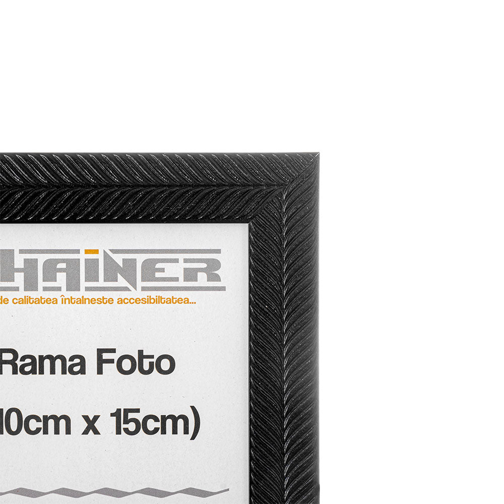 Rama foto Leon negru texturat 10x15 FP0869110 - Green Print