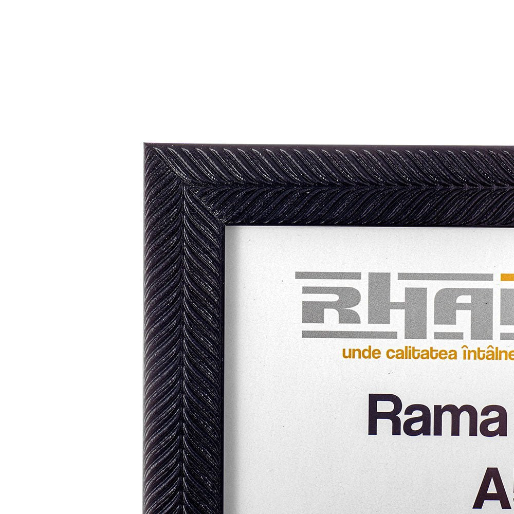 Rama foto Leon negru texturat A5 FP08691A5 - Green Print