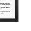 Rama foto Leon negru texturat A4 FP08691A4 - Green Print