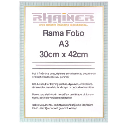 Rama foto Merida bleu+auriu A3 FP09015A3 - Green Print