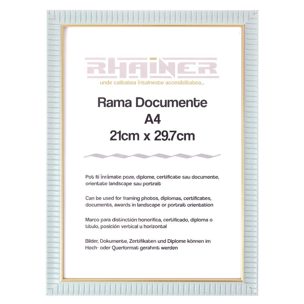 Rama foto Merida bleu+auriu A4 FP09015A4 - Green Print