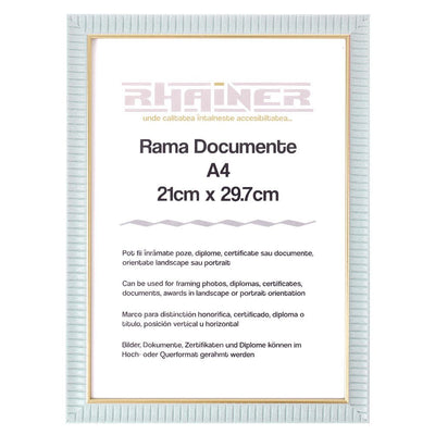 Rama foto Merida bleu+auriu A4 FP09015A4 - Green Print