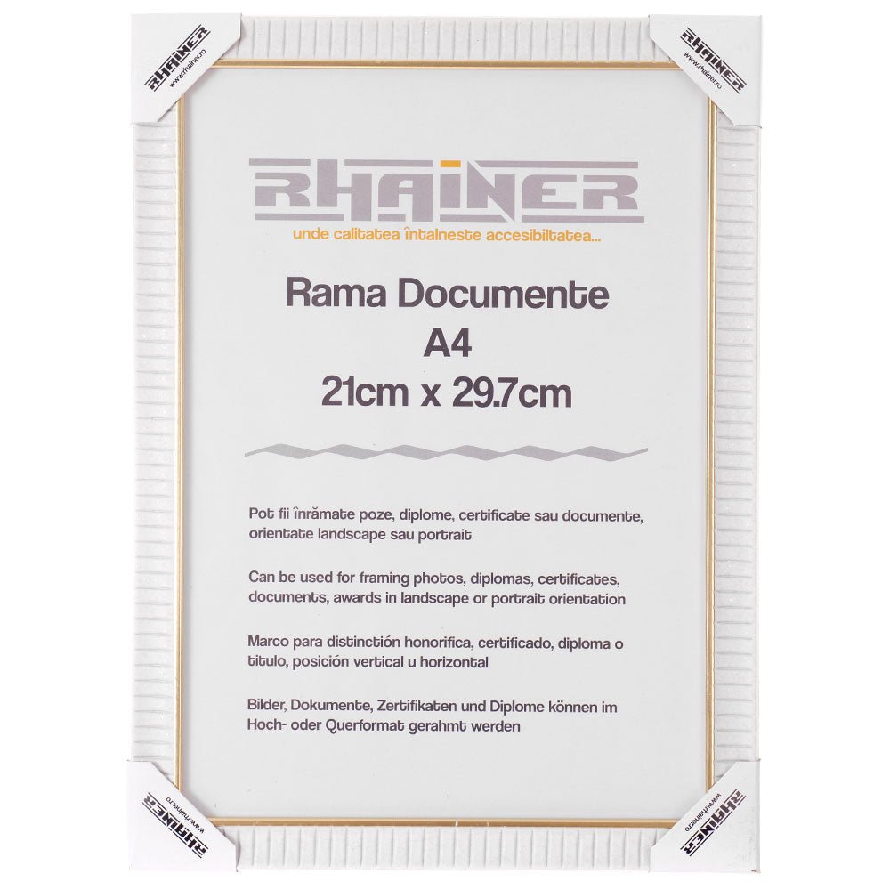Rama foto Merida alb+auriu A4 FP09001A4 - Green Print