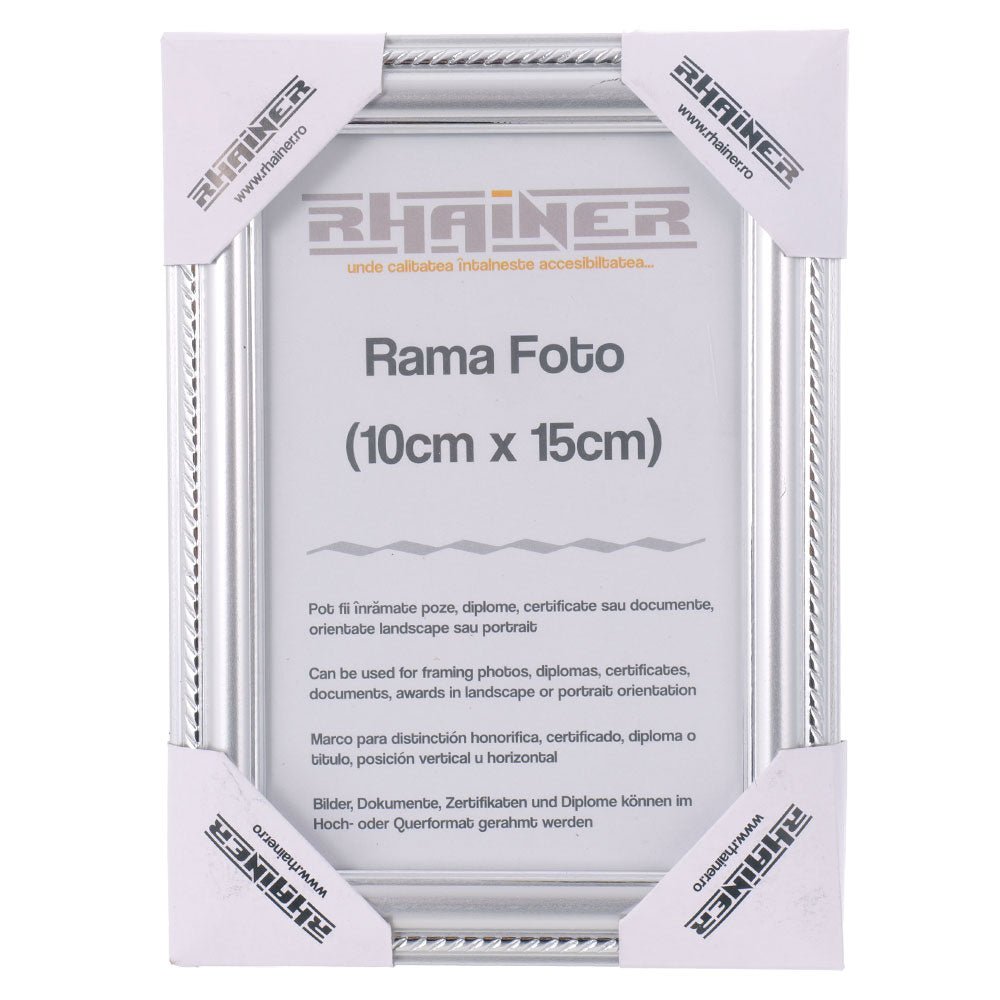 Rama foto Athos argintiu 10x15 FP03352210 - Green Print