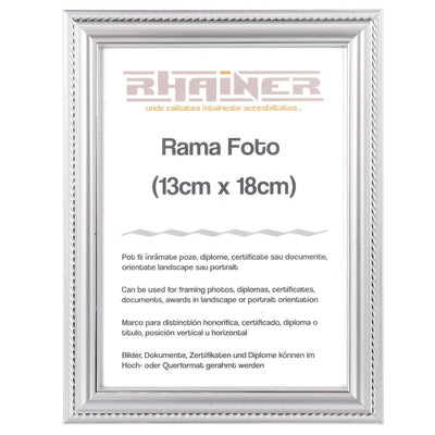 Rama foto Athos argintiu 13x18 FP03352213 - Green Print