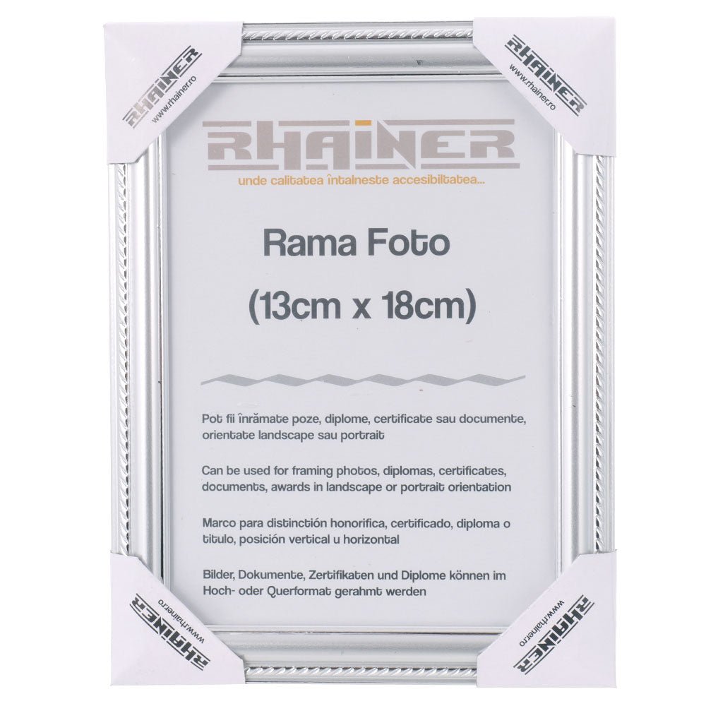 Rama foto Athos argintiu 13x18 FP03352213 - Green Print