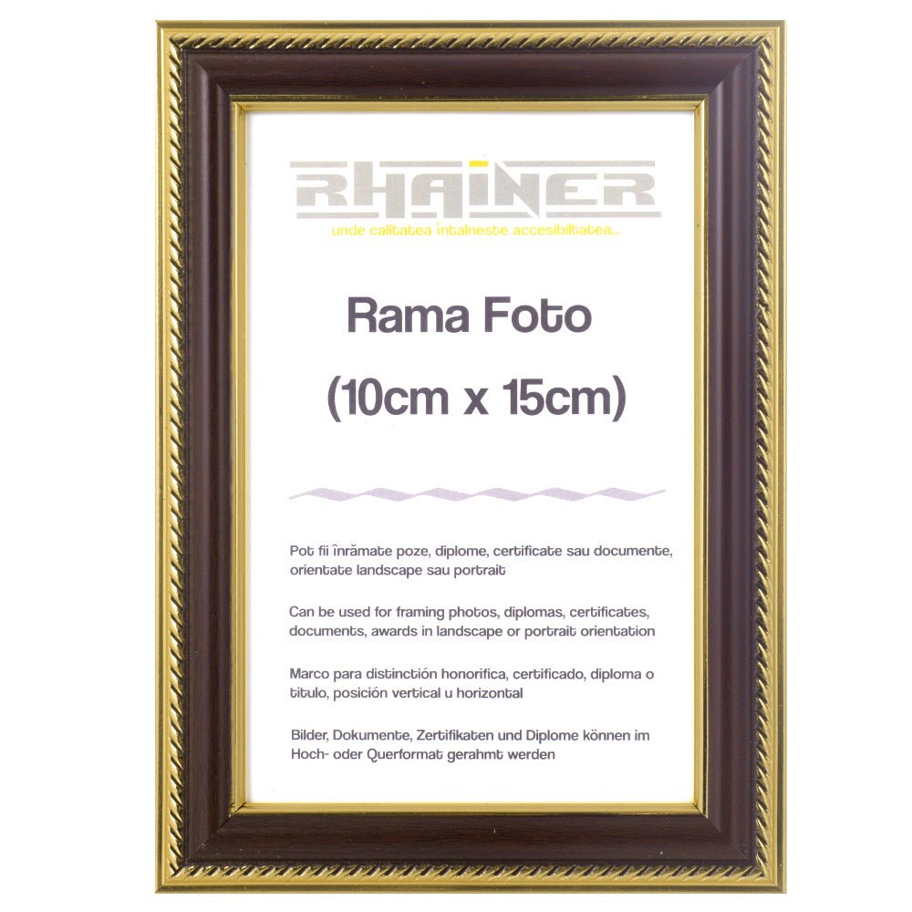 Rama foto Athos maro+auriu 10x15 FP03351410 - Green Print