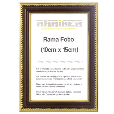 Rama foto Athos maro+auriu 10x15 FP03351410 - Green Print