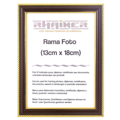 Rama foto Athos maro+auriu 13x18 FP03351413 - Green Print