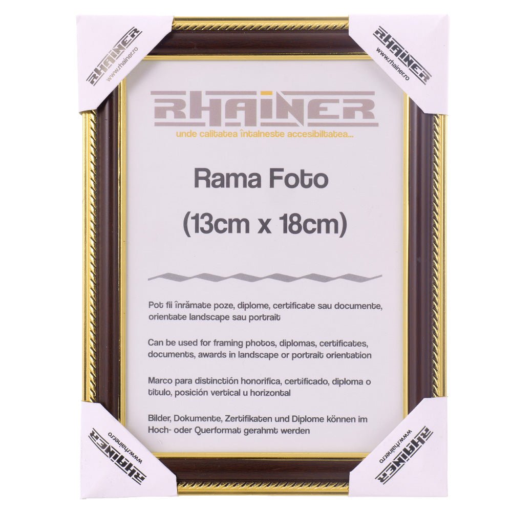 Rama foto Athos maro+auriu 13x18 FP03351413 - Green Print