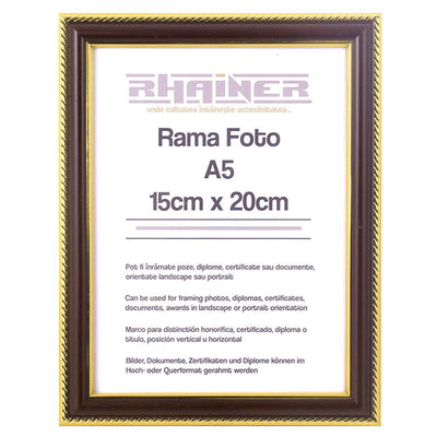Rama foto Athos maro+auriu A5 FP033514A5 - Green Print