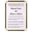 Rama foto Athos maro+auriu A3 FP033514A3 - Green Print
