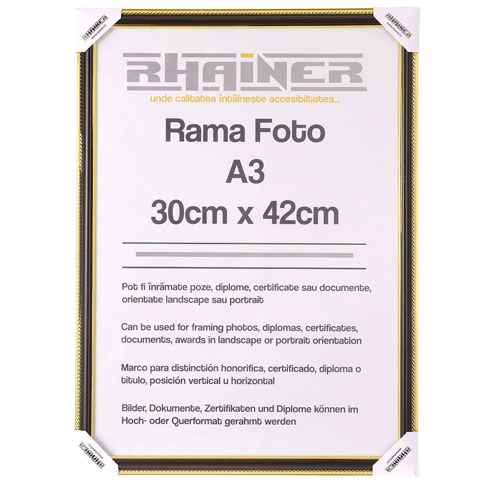 Rama foto Athos maro+auriu A3 FP033514A3 - Green Print