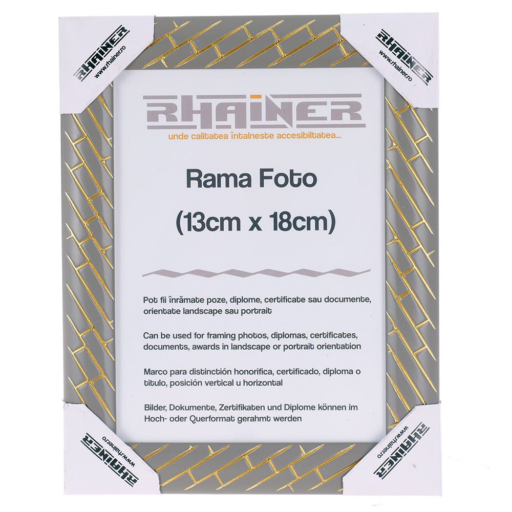 Rama foto Barrio gri+auriu 13x18 FP0711413 - Green Print