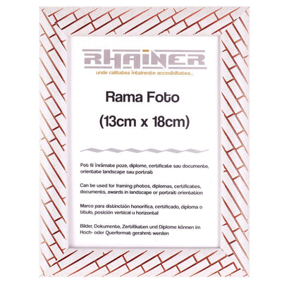 Rama foto Barrio alb+auriu rose 13x18 FP0712113 - Green Print