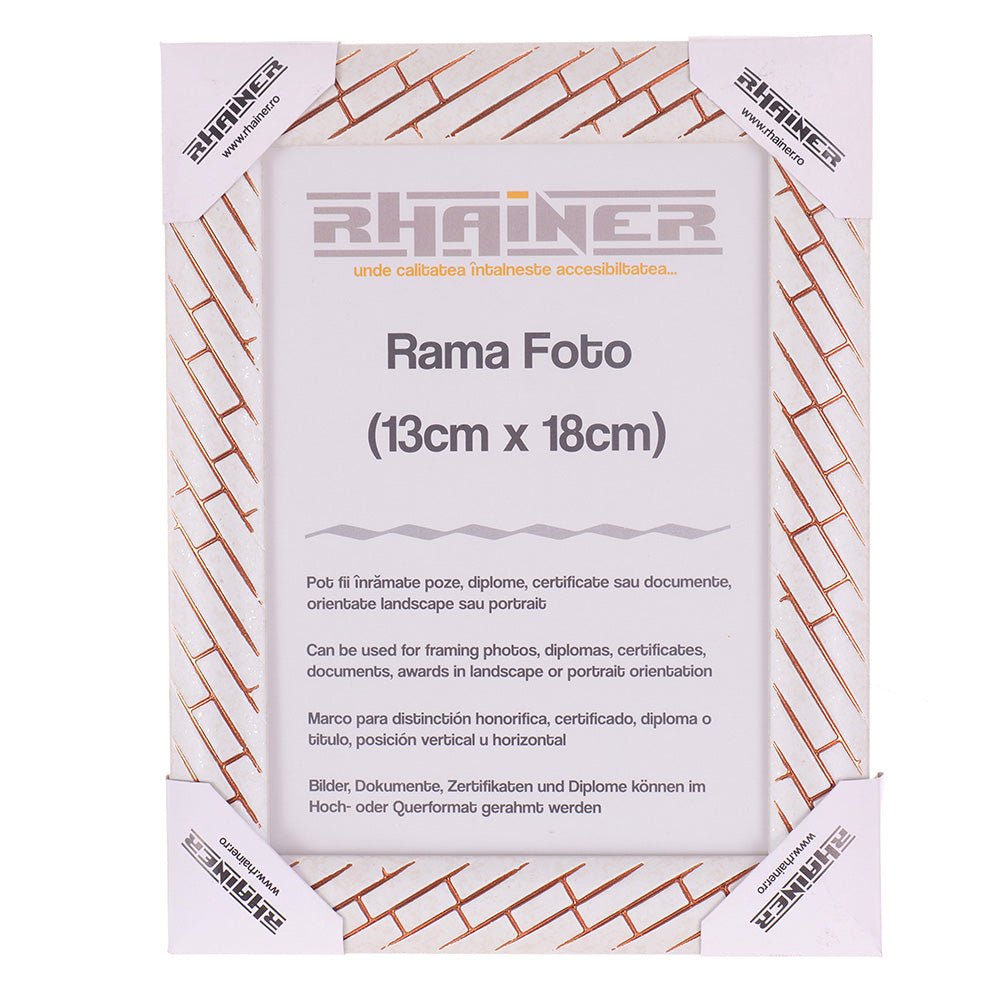 Rama foto Barrio alb+auriu rose 13x18 FP0712113 - Green Print