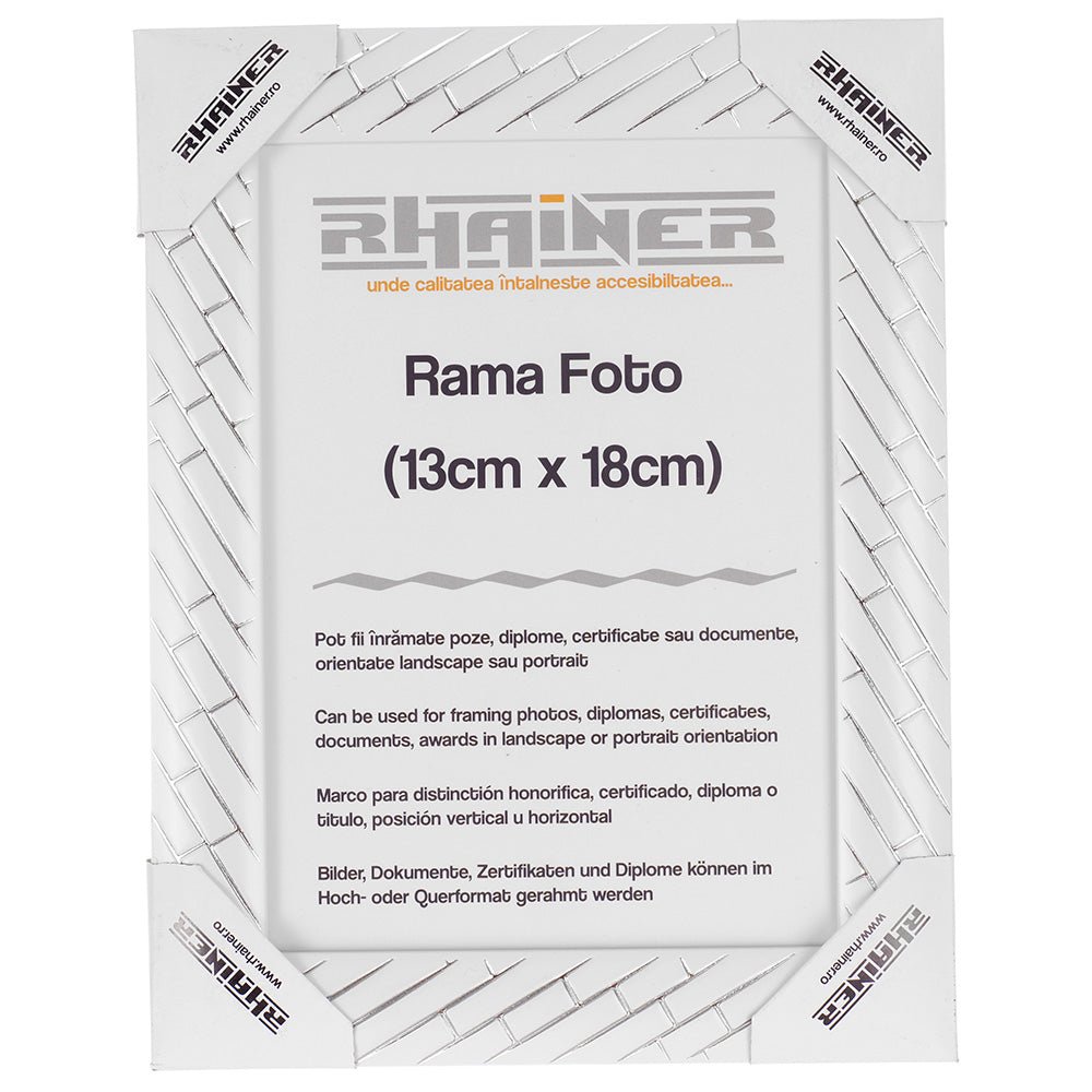 Rama foto Barrio alb+argintiu 13x18 FP0710113 - Green Print