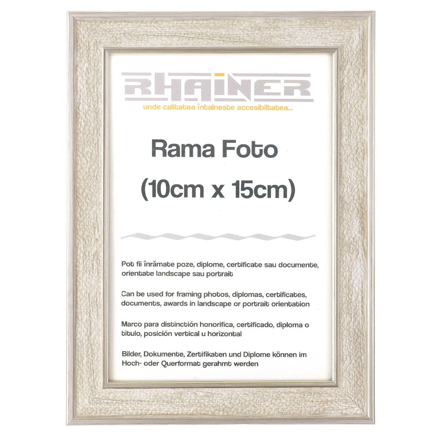 Rama foto Porto argintiu 10x15 FP5882210 - Green Print
