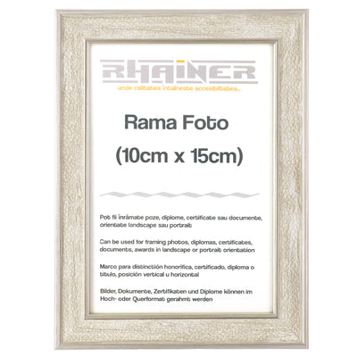 Rama foto Porto argintiu 10x15 FP5882210 - Green Print