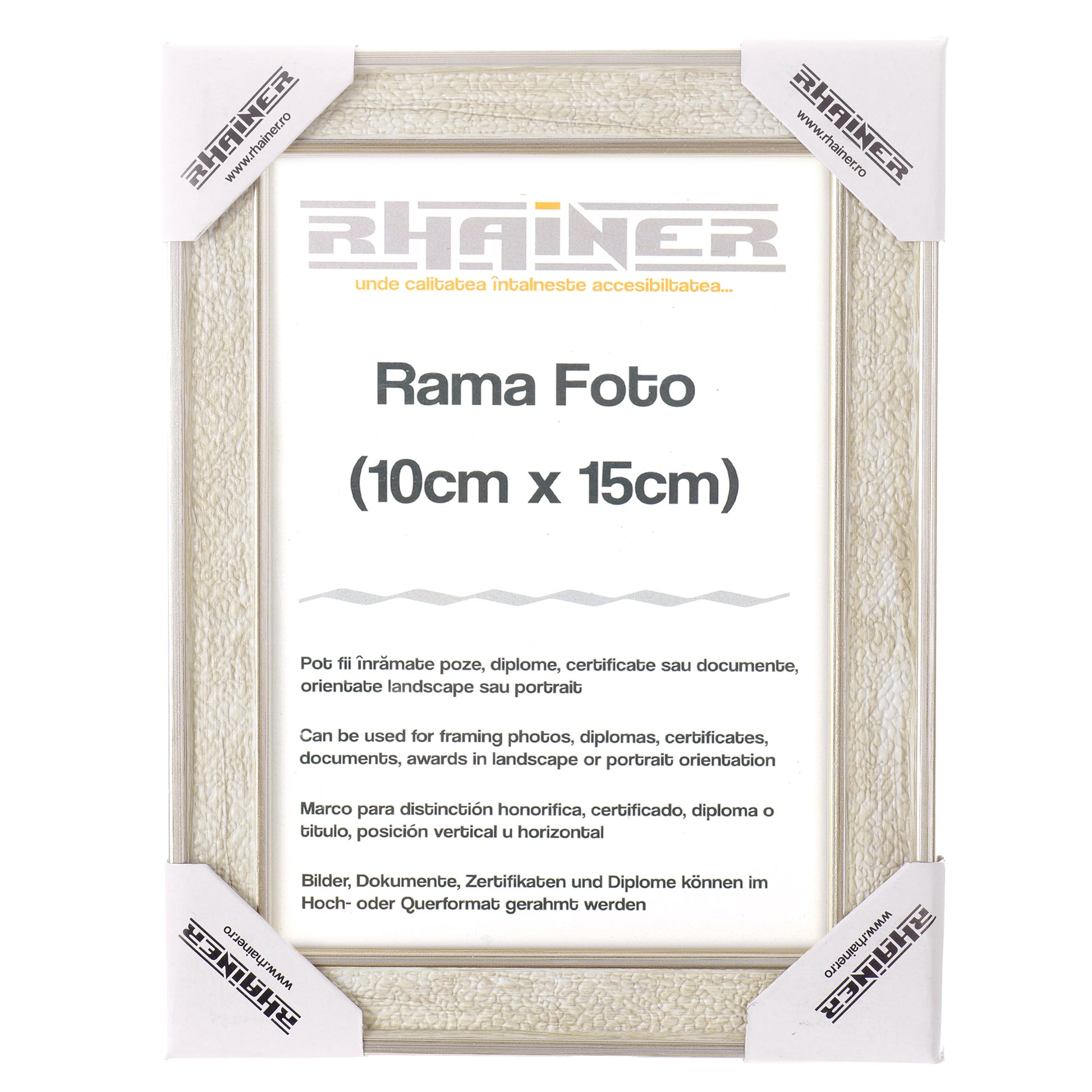 Rama foto Porto argintiu 10x15 FP5882210 - Green Print