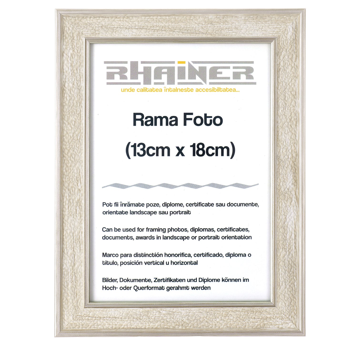 Rama foto Porto argintiu 13x18 FP5882213 - Green Print