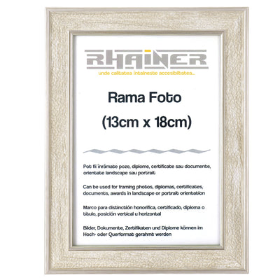 Rama foto Porto argintiu 13x18 FP5882213 - Green Print