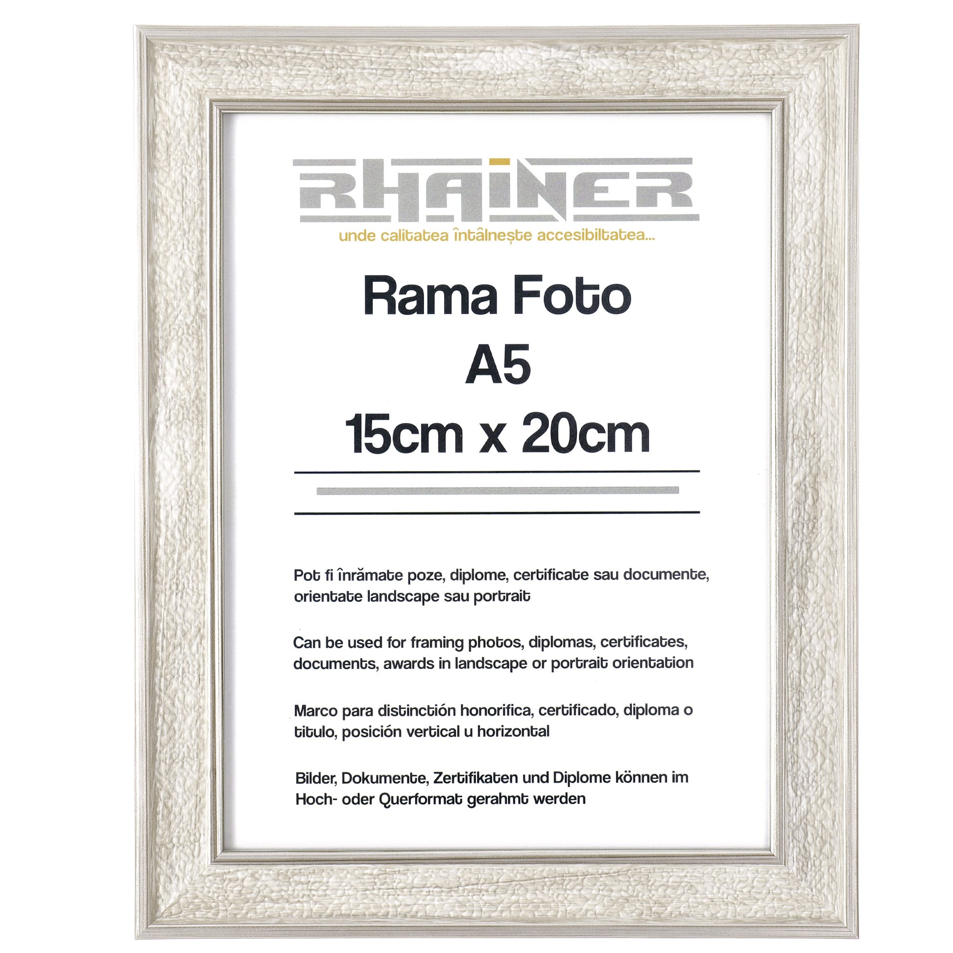 Rama foto Porto argintiu A5 FP58822A5 - Green Print