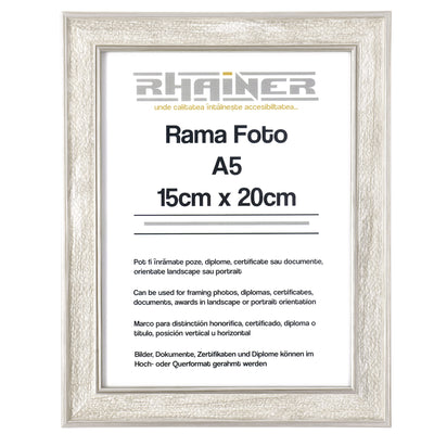 Rama foto Porto argintiu A5 FP58822A5 - Green Print