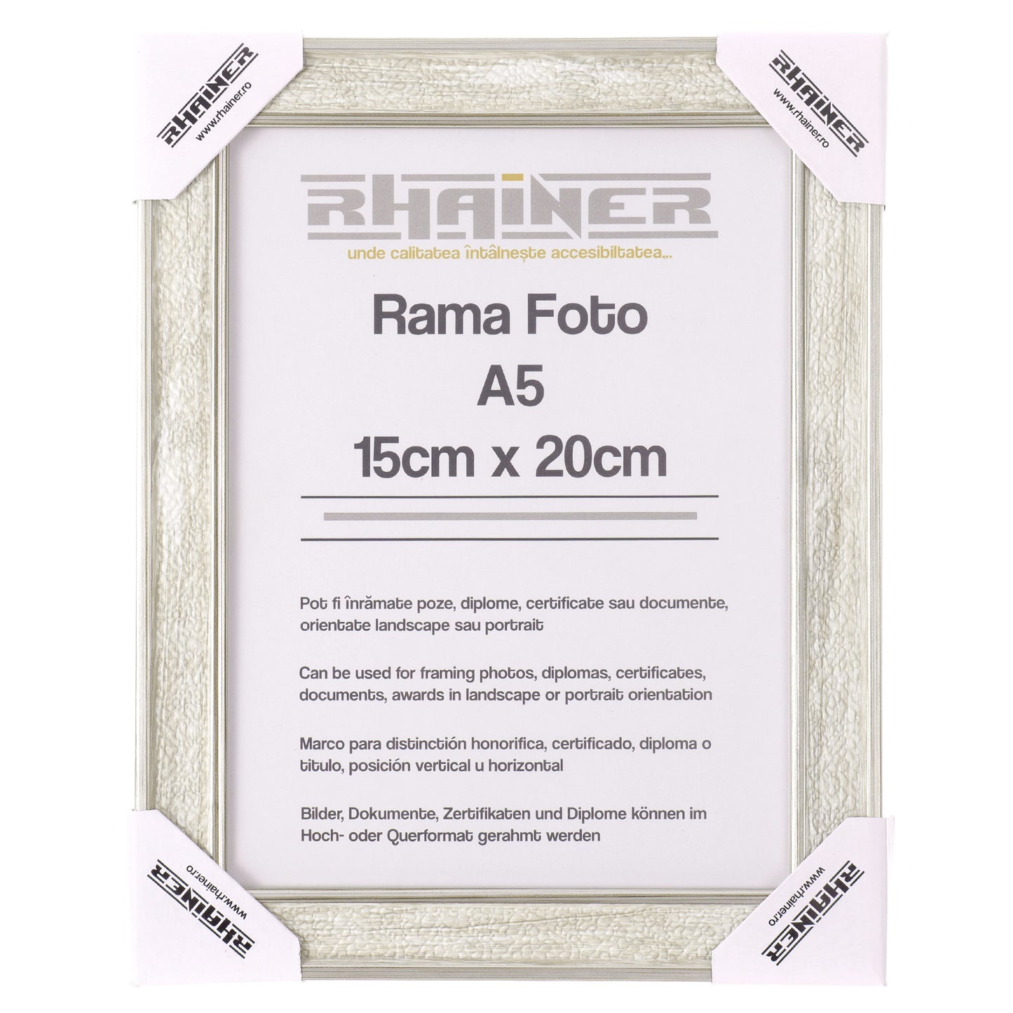 Rama foto Porto argintiu A5 FP58822A5 - Green Print