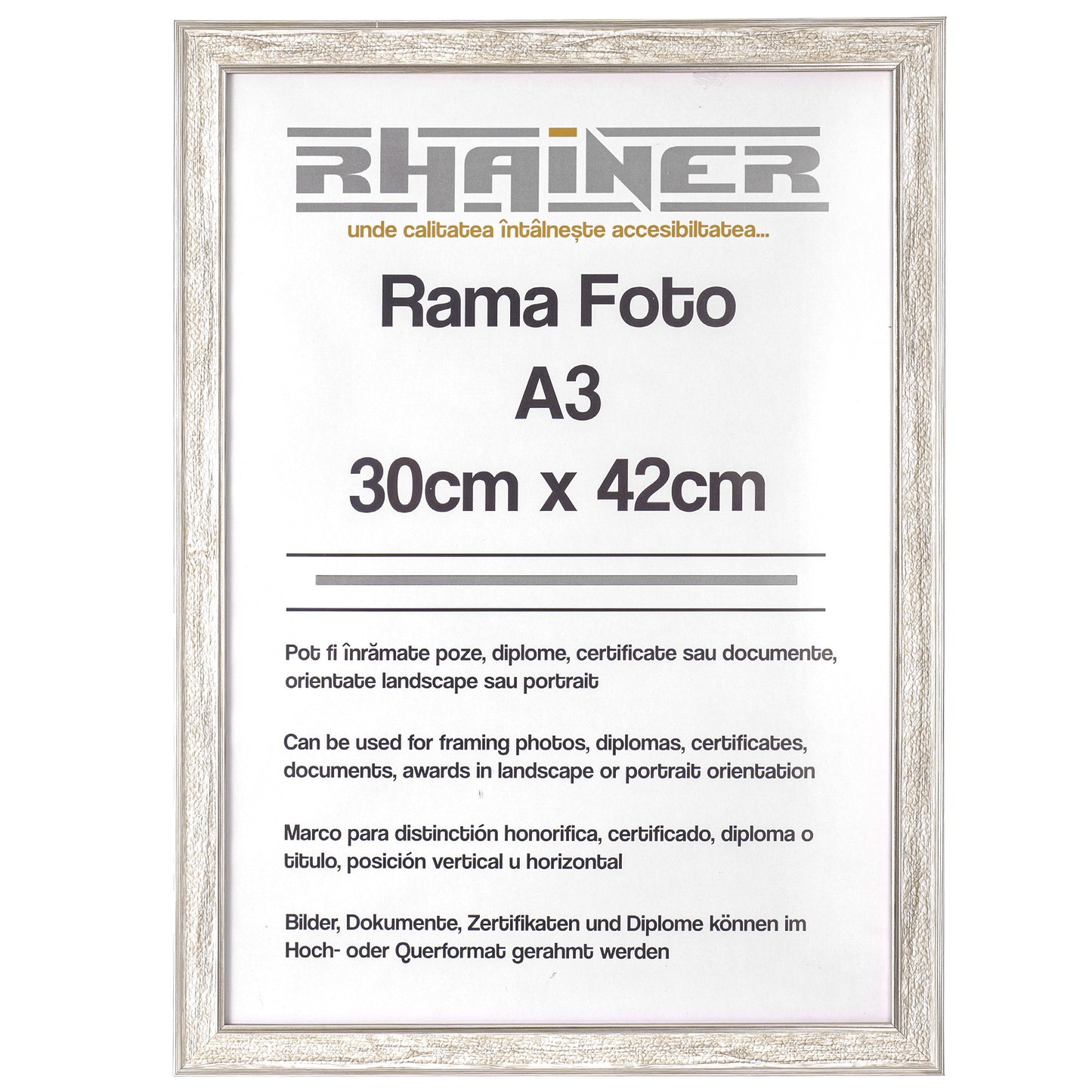 Rama foto Porto argintiu A3 FP58822A3 - Green Print