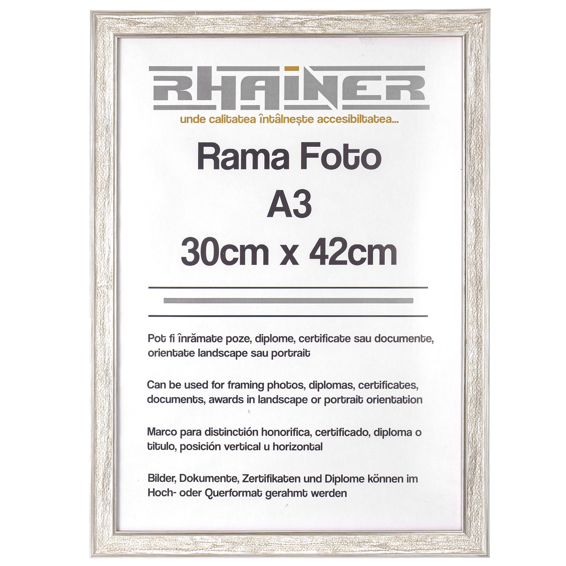 Rama foto Porto argintiu A3 FP58822A3 - Green Print