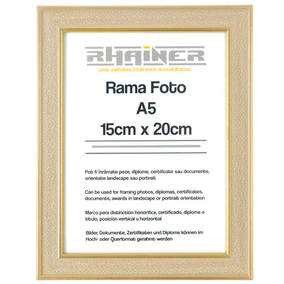 Rama foto Porto auriu A5 FP58821A5 - Green Print