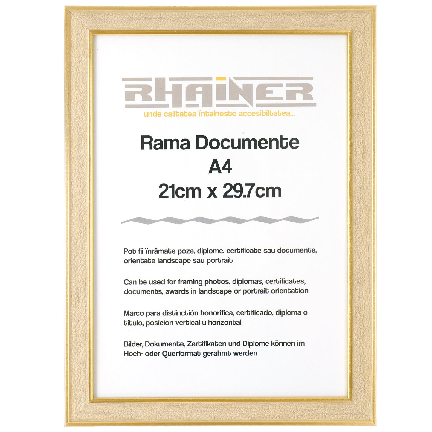 Rama foto Porto auriu A4 FP58821A4 - Green Print