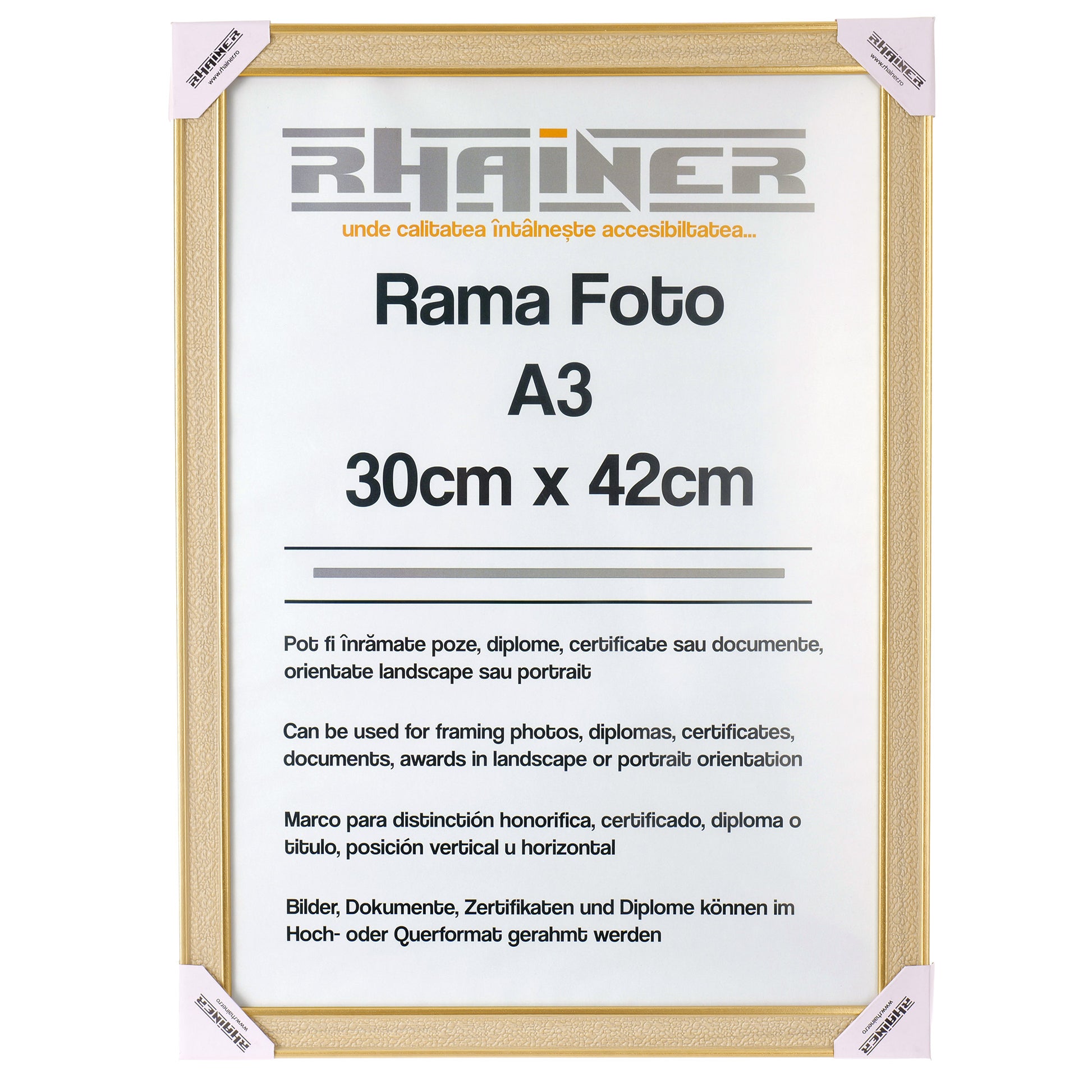 Rama foto Porto auriu A3 FP58821A3 - Green Print